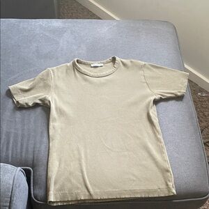Zara Short Sleeve Tee - Light Olive